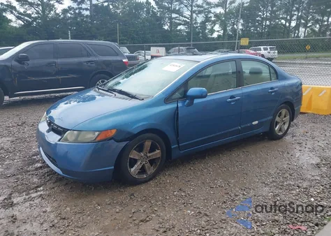 2006 Honda Civic Ex из США, поврежденный, VIN 1HGFA16876L011001